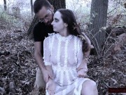 Halloween Scene: He Finds Ghost In Woods, Gives Her New Life With Squirt and Facefucking 4/16