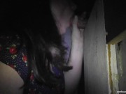 WIFE AND HUBBY VISITED A SEEDY GLORYHOLE AND WENT HOME TO FINISH! 5/16