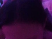 Drooling and gettnig slapped around while gagging on Daddy's cock 6/16