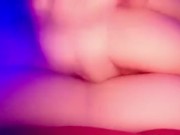 Laying on my side while I fuck myself  13/16