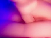 Laying on my side while I fuck myself  8/16