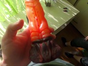 Bad Dragon dildos and masturbator unboxing, review, and first impressions 11/16