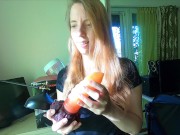 Bad Dragon dildos and masturbator unboxing, review, and first impressions 14/16