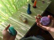 Bad Dragon dildos and masturbator unboxing, review, and first impressions 5/16