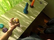 Bad Dragon dildos and masturbator unboxing, review, and first impressions 6/16