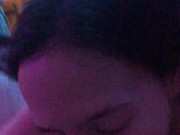 Cum in my throat Daddy ! Father milks teens tight pussy • HUGE creampie 1/16