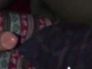 ALMOST CAUGHT -PUBLIC sucking random guys BIG COCK - hubby came home early. BEGGED TO STOP HOMEMADE 12/16