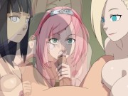 Naruto - Kunoichi Trainer - Part  - Girls Suck Your DIck By LoveSkySanX 16/16