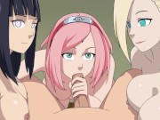 Naruto - Kunoichi Trainer - Part  - Girls Suck Your DIck By LoveSkySanX 5/16