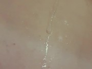 Hot Teen Drooling and Spitting on Tits and Pussy Peeing 16/16