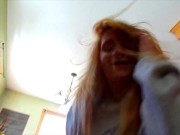 FINISH HER! Red Head gets surprised by a BWC while putting away groceries. 8/16