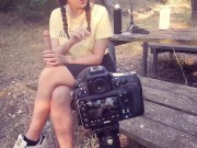 PandaVlog: dietro le quinte tettona italiana mi rade e succhia il cazzo 2/16