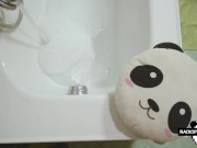 PandaVlog: dietro le quinte tettona italiana mi rade e succhia il cazzo 9/16