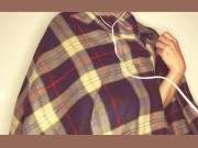 【マッサージ】胸を大きくしたくて揉んでるうちに気持ちよくなって結局チクニー 乳首 オナニー Japanese nipple orgasm masturbation bust massage 1/16