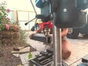 DIY Floating Table 2 - Drill Holes 4k HD Hothandyman NipSlip best moments (Music) 6/16