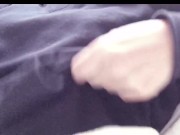 【寝起きちくび】スウェットの上から乳首ポチッ 貧乳オナニー Japanese nipple masturbation in bed orgasm 4/16