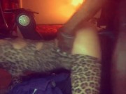 Leopard outfit on hot sexy model that fucks and sucks BBC like an animal (CUT) 13/16
