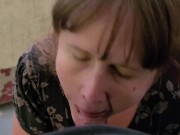 Sucking Daddy's cock and getting Face fucked for being such an obedient Good Girl 3/16