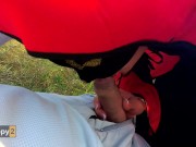 Red devil sucked all the cum from the guy 14/16