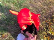 Red devil sucked all the cum from the guy 4/16