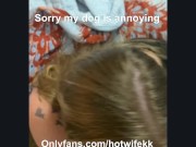 Hotwife comes home used after fucking her ex - sloppy seconds creampie  8/16