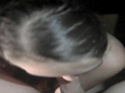 stepsister gives blowjob while im trying to play Among us so i came down her throat 15/16