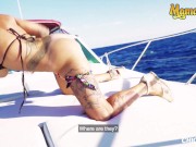 ChicasLoca - Gina Snake Sexy Spanish Bimbo Hardcore Pussy Fuck Outside On A Boat 2/16