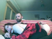 Blowjob on the sofa parti 1 3/16