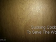 Samantha Hayes Smoking and Sucking Cock to save the World Preview 1/16