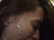 Native teen Suckin daddy’s magic stick 13/16