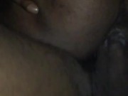 Watch this creamy sweet black pussy in SLO-MO ???? 5/16