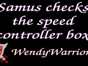 Samus Aran checks the speed camera 1/16