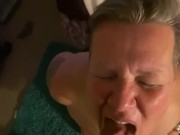 Swallows big load happily 16/16