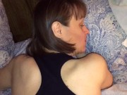 Mature Wifey telling me she’s my little butt slut as I fuck and fill her asshole. Next?? 14/16