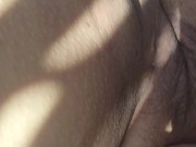 Halloween theme Puerto Rican thick milf fingers and plays with her toy.  4/16