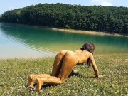 MUD Therapy at \Volcanic lake # MUD like a new Fetish 14/16