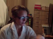 Young russian doctor Kabayeva exams and fucks her new client including anal sex - part 1 3/16