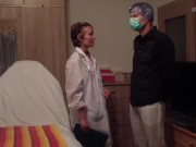 Young russian doctor Kabayeva exams and fucks her new client including anal sex - part 1 6/16