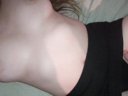 Ma demi-soeur en jupe adore sauter sur ma queue !!! 2/16