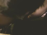 Pissing on me after I lick/suck her clit, Pregnant  fat pussy lips, foot play , rough face fucking! 11/16