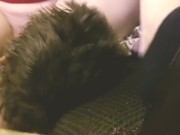 Pissing on me after I lick/suck her clit, Pregnant  fat pussy lips, foot play , rough face fucking! 12/16