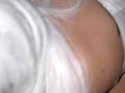 Little Latina Cheating on Halloween with neighbor while boyfriends out. 3/16