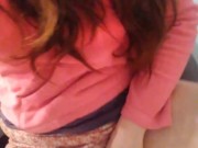 Hairy Pussy Pee Fetish Hoodie Camgirl Pisses TOLIET, uses TP, Fingers Clit PinkMoonLust on ONLYFANS 8/16