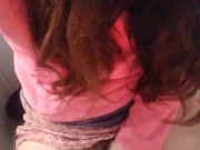 Hairy Pussy Pee Fetish Hoodie Camgirl Pisses TOLIET, uses TP, Fingers Clit PinkMoonLust on ONLYFANS 9/16