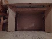 Когда мы с мачехой пили чай и болтали, моя девушка лизала мне киску под столом - lesbian_illusion 1/16