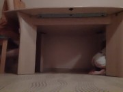 Когда мы с мачехой пили чай и болтали, моя девушка лизала мне киску под столом - lesbian_illusion 15/16