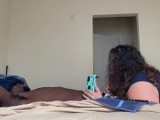 Cum slut Puerto Rican milf sucks , tities fucks, and doggy styled by bbc  creampie  3/16