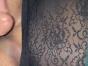 Wife not home: black throat fucked, and licks rims Daddy's ass!! REAL!! 4/16