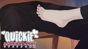 Teacher Gives Us Footjob IN PUBLIC! Ep 12 Quickie: A Love Hotel Story