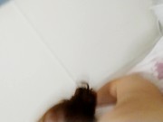 CUNHADA RUIVA RABUDA BRANQUINHA DANDO A BUCETA DE QUATRO PEDINDO PARA GOZAR NA BUNDA - FULL VIDEO 3/16